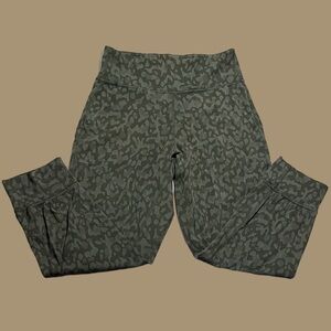 Lululemon High-Waisted Patterned Capri Leggings